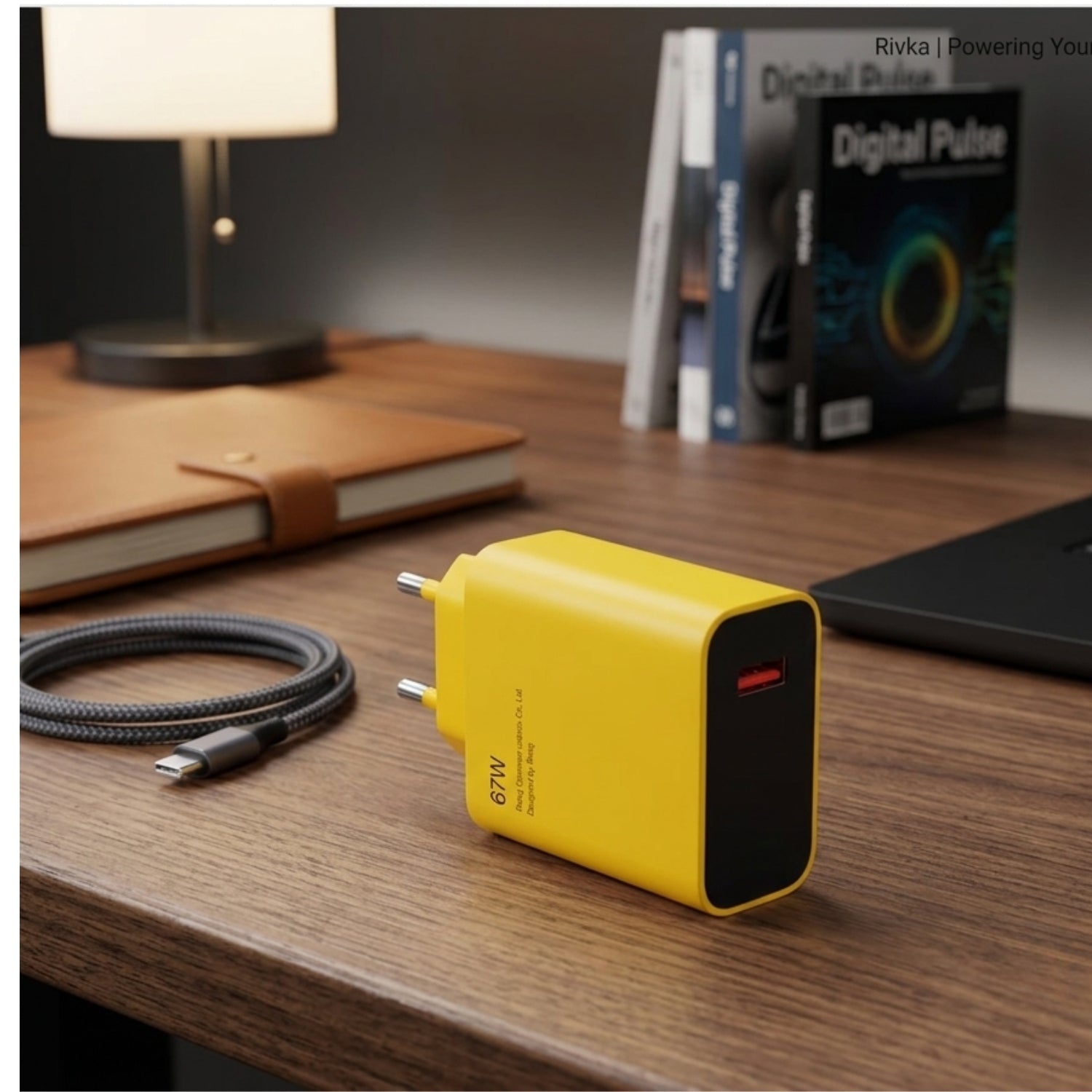 67W Original Fast Charging Adapter – High-Speed USB Wall Charger for Android & Type-C Devices - Mugzu
