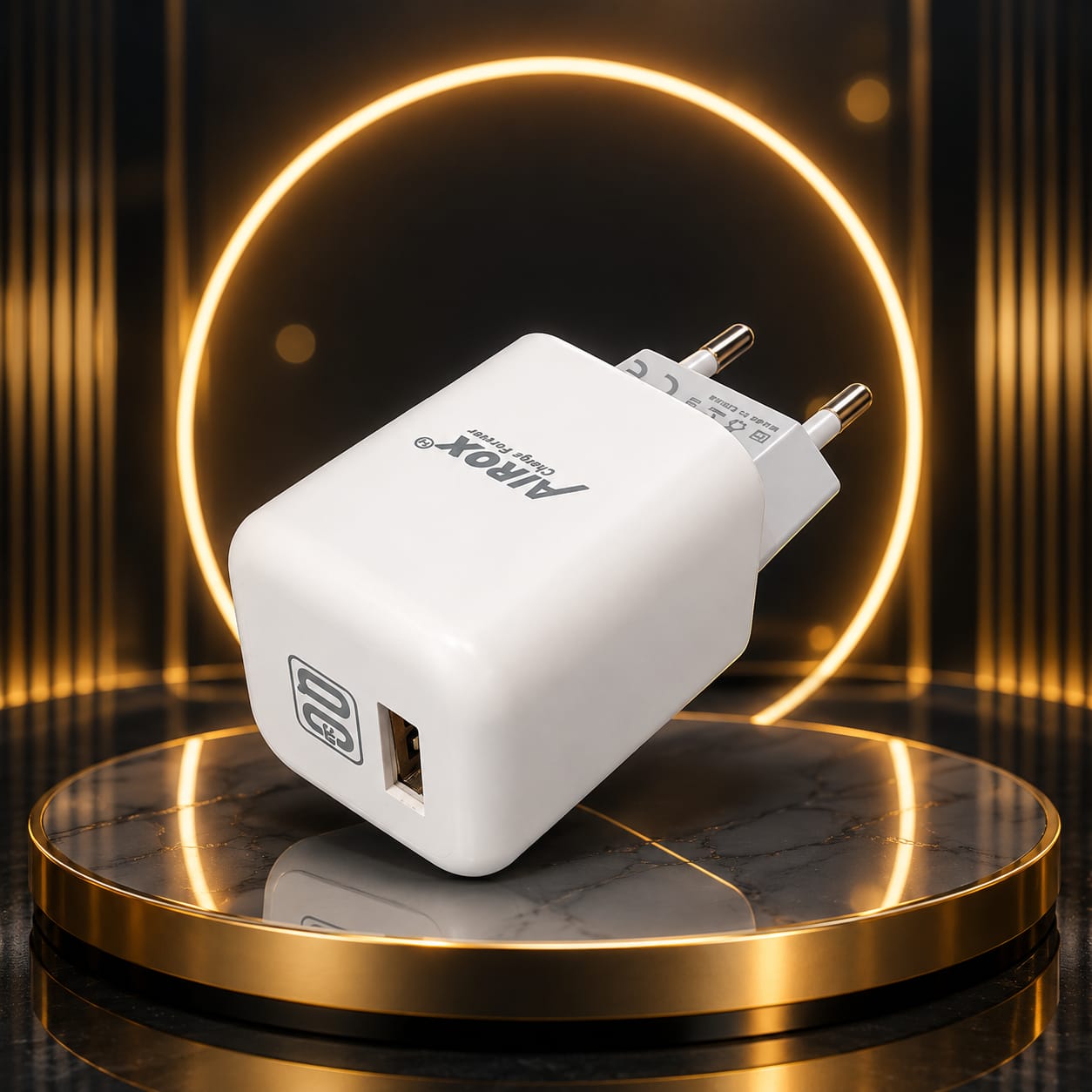 AIROX 20W VOOC 3.0 Fast Charger AD-16 | Fast Charging USB Wall Charger for Android Devices - Mugzu